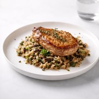 Pork Chop and Wild Rice Casserole