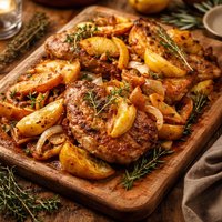 Pork Chop Apple Bake