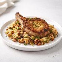 Pork Chop Stuffing Casserole