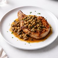 Pork Chops Charcutiere