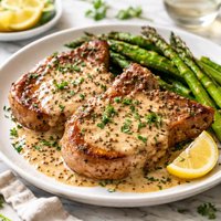 Pork Chops Dijon Low Carb