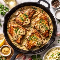 Pork Chops Dijonnaise