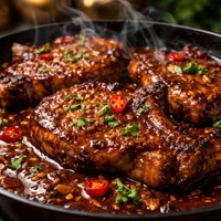 Pork Chops in Adobo Sauce