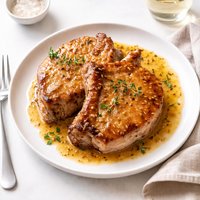 Pork Chops in Honey Mustard Sauce