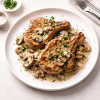 Pork Chops in Mushroom Sauce