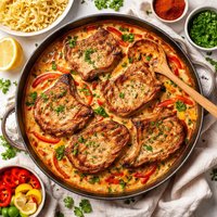 Pork Chops Paprikash