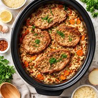 Pork Chops Rice Crock Pot