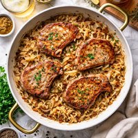 Pork Chops Sauerkraut in Beer
