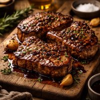 Pork Chops with Balsamic Vinegar
