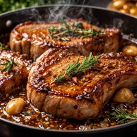 Pork Chops with Beer