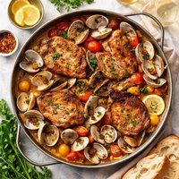 Pork Chops with Clams