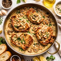 Pork Chops with Mushroom Sauce