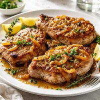 Pork Chops with Onion Sauce