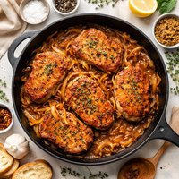 Pork Chops with Onions