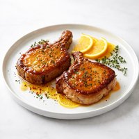 Pork Chops with Orange Glaze