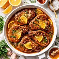 Pork Chops with Orange Sauce