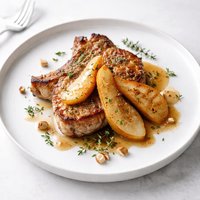 Pork Chops with Pears