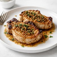 Pork Loin Chops with Simple Savory Sauce