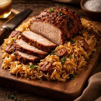 Pork Roast Sauerkraut