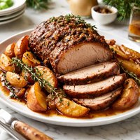 Pork Roast with Apple