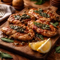 Pork Saltimbocca
