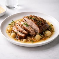 Pork Shoulder Roast in Cider Pressure Cooker