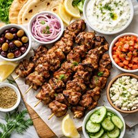 Pork Souvlaki Gyros Meat Only