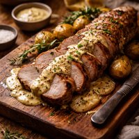 Pork Tenderloin Dijonnaisse