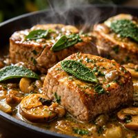 Pork Tenderloin with Sage Marsala Sauce