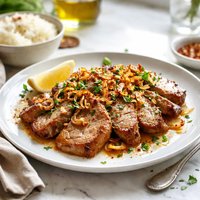 Pork with Garlic