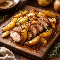 Pork with Pears and Ginger