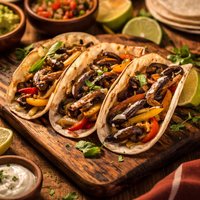 Portabella Mushroom Fajitas