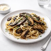 Portabella Mushroom Pasta Toss