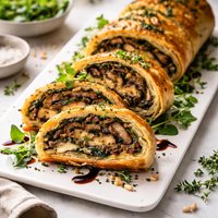 Portabella Mushroom Roulade