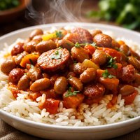 Portuguese Beans with Rice