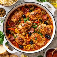 Portuguese Chicken Casserole