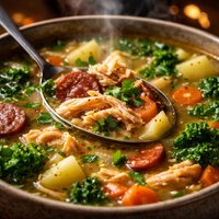 Portuguese Chicken Soup