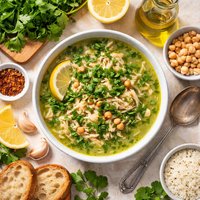 Portuguese Coriander Soup Sopa De Coentro