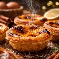 Portuguese Custard Tarts Pasteis De Nata