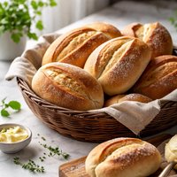 Portuguese Rolls or Papo Secos