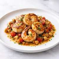 Portuguese Shrimp and Scallops
