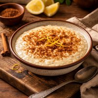 Portuguese Sweet Rice Arroz Doce