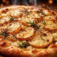 Posh Potato Pizza