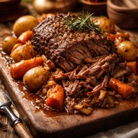 Pot Roast Made with Beer for the Pressure Cooker