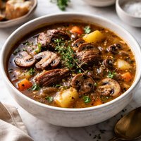 Pot Roast Mushroom Soup