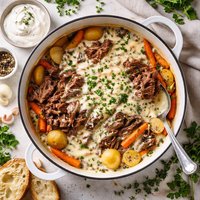 Pot Roast with Sour Cream Gravy
