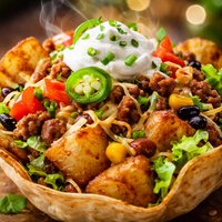 Potaco Salad Potato Taco Salad