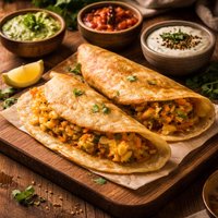 Potato and Carrot Dosa