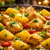 Potato and Chicken Curry