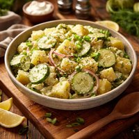 Potato and Cucumber Salad
